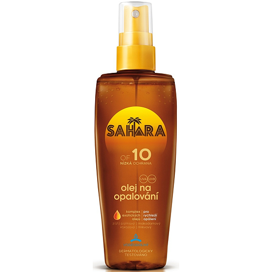 Astrid Sahara OF10 waterproof suntan oil spray 150 ml