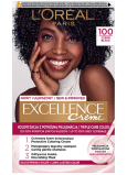 Loreal Paris Excellence Creme hair color 100 Black