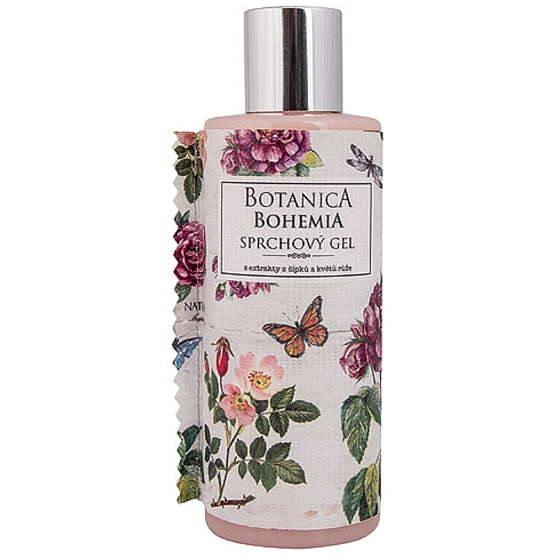 Bohemia Gifts Botanica Rosehip and Rose Shower Gel 200 ml