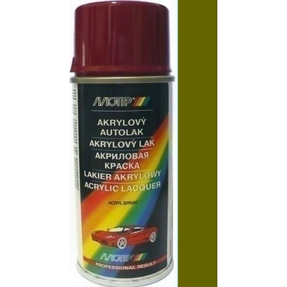Motip Škoda Acrylic Car Paint Spray SD 5225 Olive Green 150 ml