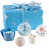 Bomb Cosmetics Snow - Let It Snow Ballistic 2x160 g + ball 30 g + block 50 g + block 85 g, cosmetic set