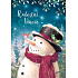 Ditipo Playing card Joyful Christmas Children's Choir Christmas Eve came 224 x 157 mm