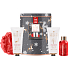 Grace Cole Toasted Praline & Sweet Vanilla Shower Gel 100 ml + Body Cream 100 ml + Bath Sponge + Bath Foam 50 ml + Tin Box, Cosmetic Set for Women