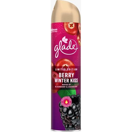 Glade Berry Winter Kiss with the scent of blackberries and cranberries air freshener spray 300 ml