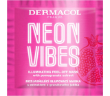 Dermacol Neon Vibes Brightening Peel-off Mask with Pomegranate Extract 8 ml