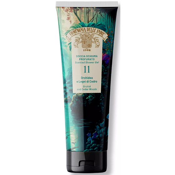 Compagnia Delle Indie 11 Orchid and Cedar Woods perfumed shower gel 250 ml