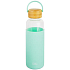 Albi Glass bottle silicone - green 500 ml