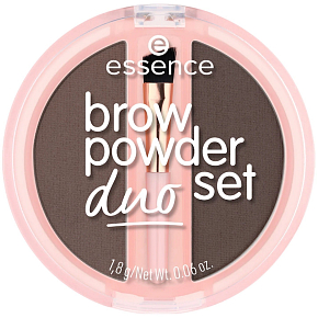 Essence Eyebrow Powder Duo Set 03 Dark 1.8 g