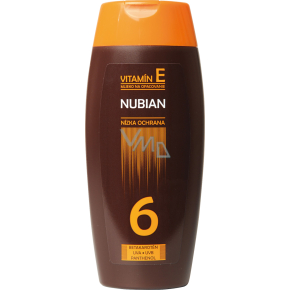 Nubian OF 6 Sun Milk, 200 ml