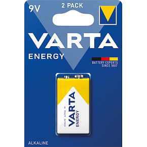 Varta Energy 9V Battery, 1 pc