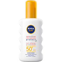 Nivea Sun Sensitive SPF 50+ tanning spray, 200 ml