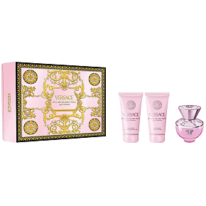 Versace Dylan Pink Blush Eau de Parfum 50 ml + Body Lotion 50 ml + Shower Gel 50 ml, Gift Set for Women Versace Dylan Pink Blush Eau de Parfum 50 ml + Body Lotion 50 ml + Shower Gel 50 ml, Gift Set for Women