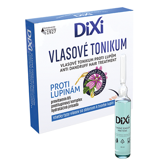 Dixi Anti-Dandruff Hair Tonic 6 ampoules of 10 ml each