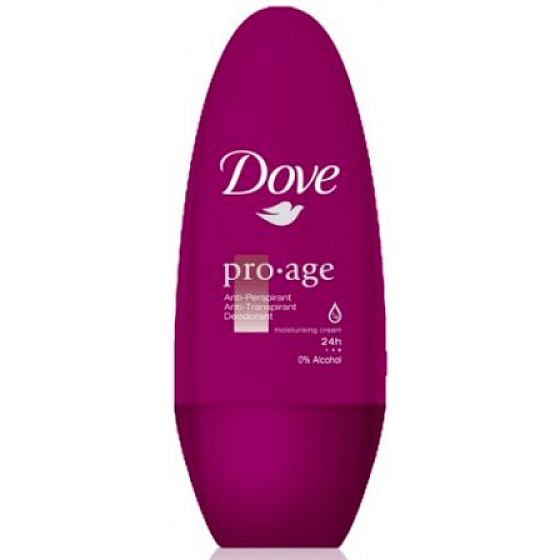 Dove Pro Age roll-on ball deodorant for women 50 ml