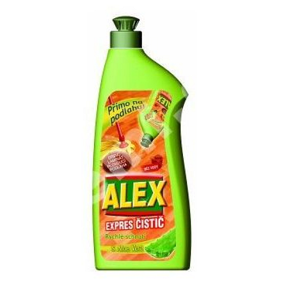Alex Expres Cleaner with Aloe Vera directly on the floor 1l