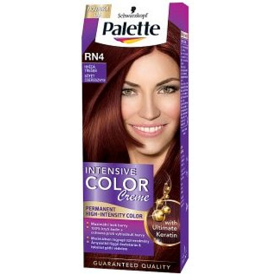 Schwarzkopf Palette Intensive Color Creme hair color shade RN 4 Brown cherry