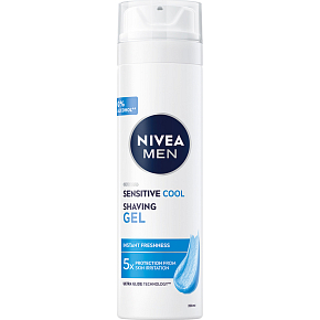 Nivea Men Sensitive Cool shaving gel, 200 ml Nivea Men Sensitive Cool shaving gel, 200 ml