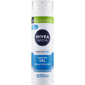Nivea Men Sensitive Cool Shaving Gel, 200 ml