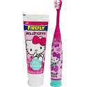 Hello Kitty 6+ Turbo electric toothbrush soft for batteries + Chewing toothpaste 75 ml