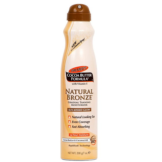 Palmers Cocoa Butter Formula Natural Bronze self-tanning milk spray 200 g