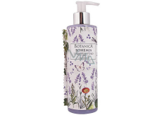 Bohemia Gifts Botanica Lavender with Olive Oil, Herbal Extract, and Yogurt Active Ingredient Liquid Soap Dispenser 250 ml