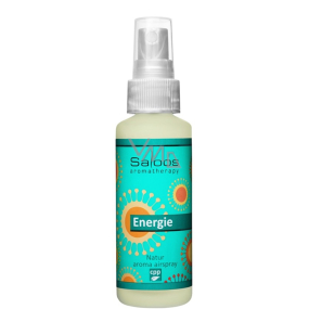 Saloos Natur Aroma Airspray Energy air freshener with a blend of essential oils from mint, grapefruit, and other citrus fruits, relieves tension, brings positive energy 50 ml