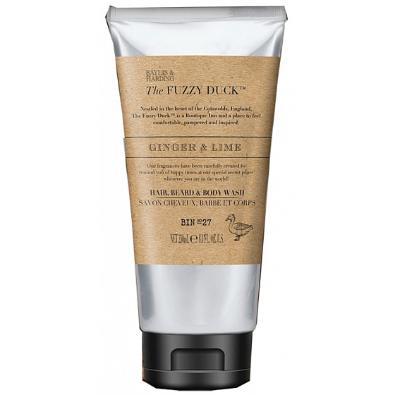 Baylis & Harding Men Ginger and Lime 2 in 1 cleansing gel for hair and body for men 250 ml