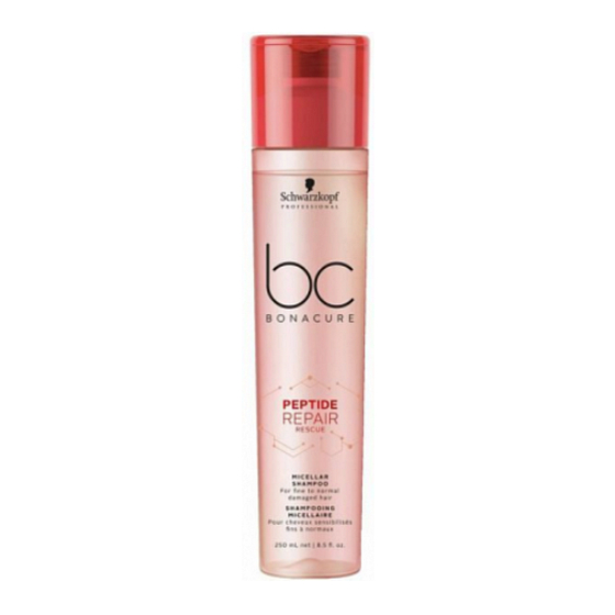 Schwarzkopf Professional BC Bonacure Peptide Repair Rescue micellar shampoo for damaged hair 250 ml