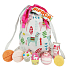 Bomb Cosmetics Alpaca My Bag gift backpack shower fizzer 2 x 95 g + bath mallow 2 x 50 g + bath blaster 160 g + solid shampoo 50 g + hand cream 25 ml, cosmetic set