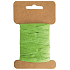 Green paper raffia width 2 cm, 10 m