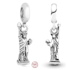 Sterling silver 925 USA - Statue of Liberty, travel bracelet pendant