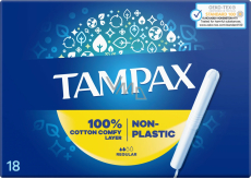 Tampax Regular tampons with applicator 18 pcs