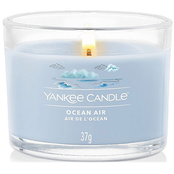 Yankee Candle Ocean Air - Ocean air scented candle votive glass 37 g