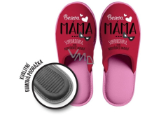 Nekupto Slippers Gift slippers size 39-40 Cool mom superhero 1 pair