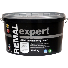 REMAL Expert Bright White Wall Paint, 15+3 kg REMAL Expert Bright White Wall Paint, 15+3 kg