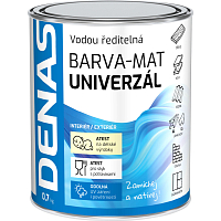 DENAS UNIVERSAL-MAT top coat for wood, metal, and concrete, 0510 light green, 700 g
