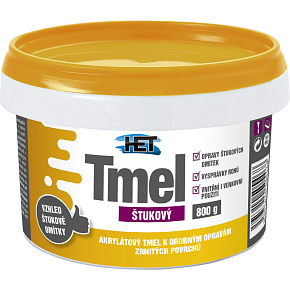 Het plaster filler for indoor and outdoor plaster, 800 g Het plaster filler for indoor and outdoor plaster, 800 g