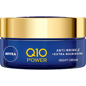 Nivea Q10 Power Night Cream Against Wrinkles, 50 ml