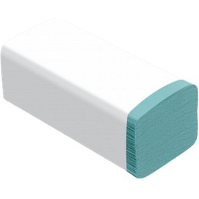 ZZ Paper Towels for Dispenser, 1-ply, Green, 20 x 250, 5000 pcs