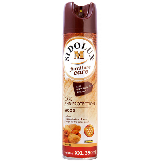 Sidolux M Furniture Almonds Hypoallergenic Anti-static dust spray 350 ml