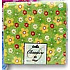 Big Soft Paper napkins 1 ply 33 x 33 cm 50 pieces flower green