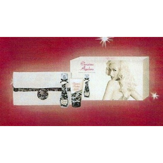 Christina Aguilera Signature Eau de Parfum for Women 30 ml + Body Lotion 50 ml + Handbag, Gift Set