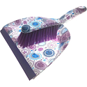 Clanax Dustpan and Brush Set with Pattern Various Designs 1 Piece LF7672