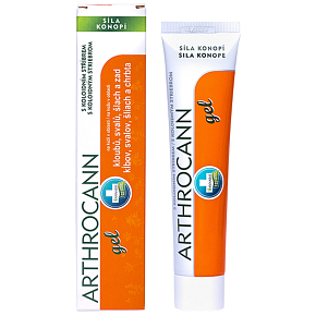 Annabis Arthrocann hemp gel with colloidal silver for joints, tendons, muscles, and back 75 ml