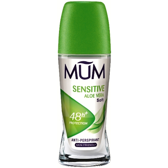 Mum Sensitive Aloe Vera Soft ball antiperspirant deodorant roll-on for women 50 ml