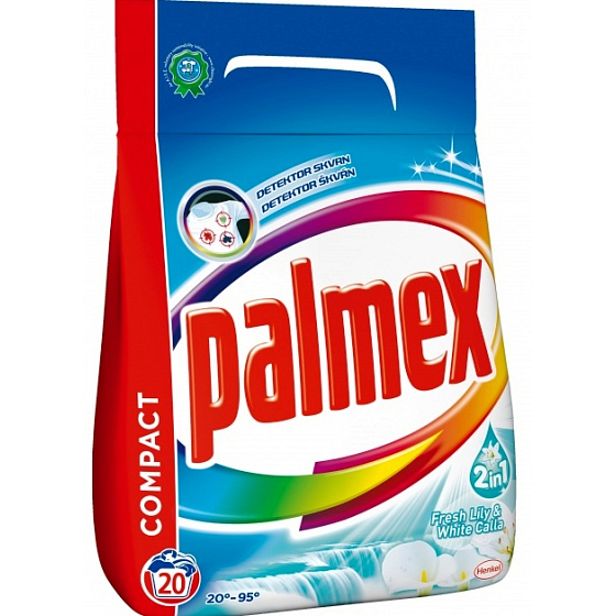 Palmex 2in1 Fresh Lily & White Calla washing powder 20 doses of 1.5 kg