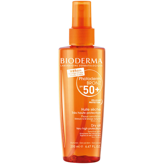 Bioderma Photoderm Bronze SPF50 + dry suntan oil spray 200 ml