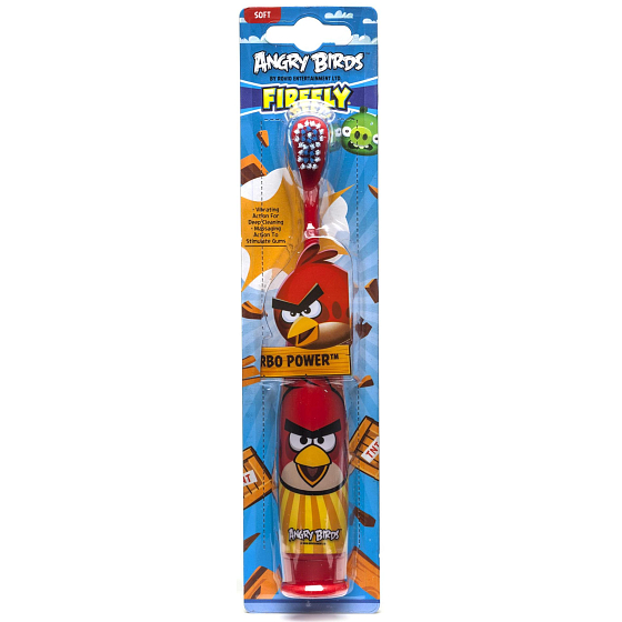 Angry Birds Turbo soft electric toothbrush for children