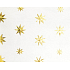 Zöwie Gift wrapping paper 70 x 150 cm Christmas Luxury White Christmas natural gold stars
