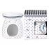 Bolsius Aromalampa ceramic dots blue 92 x 106 mm